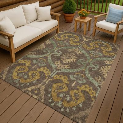 Addison Rugs Machine Washable Indoor/ Outdoor Global Empire Chantille Rug