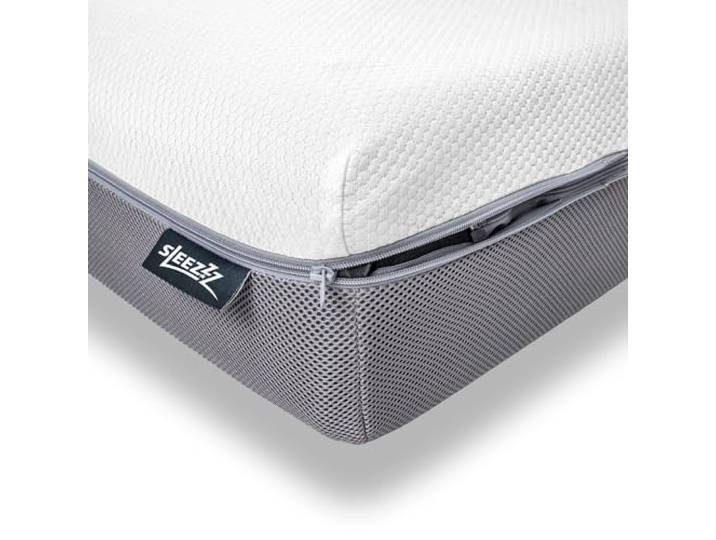 Sleezzz Premium Matratze Viscoschaum, Höhe 20 cm, Härtegrad H2/H3, mit Wendegriffen (180 x 200 cm)