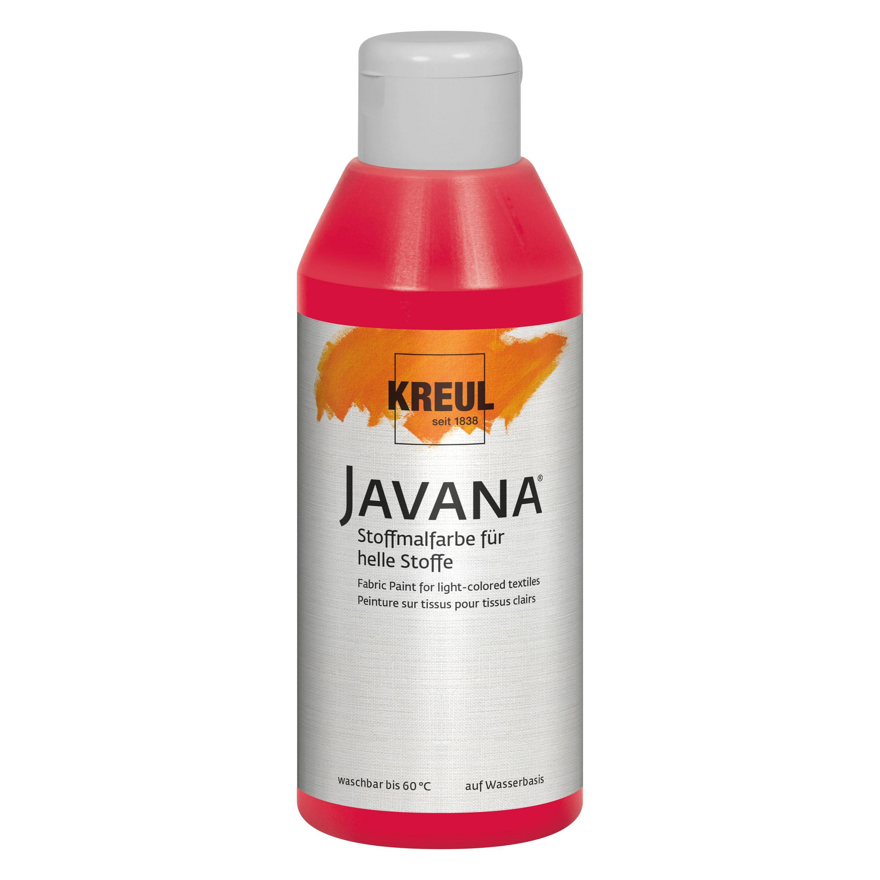 Kreul Javana Stoffmalfarbe für helle Stoffe, 250 ml (250 ml) (4000798913052)