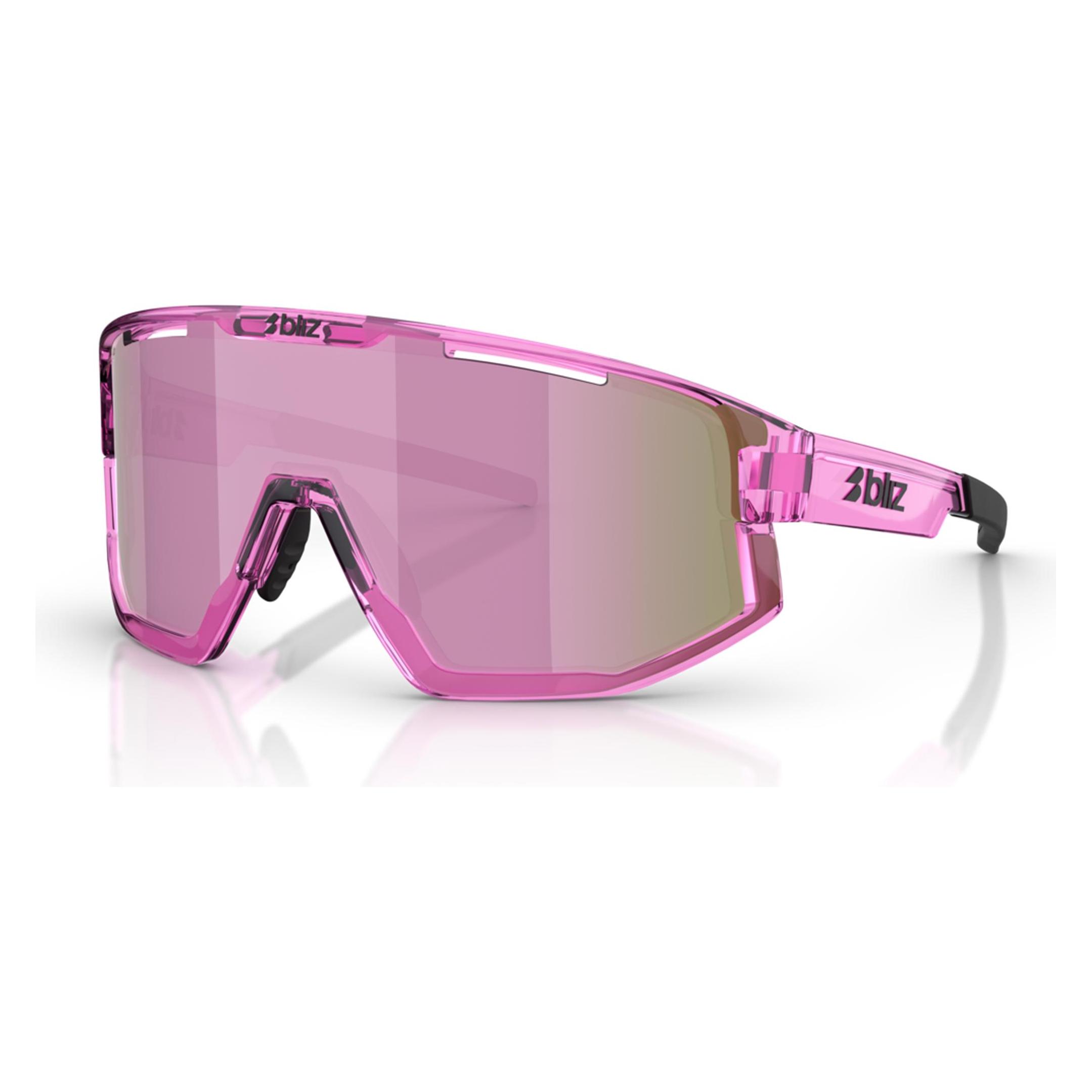 Bliz Fusion Small (Pink Transparent, Brown/Rose Multicolor) (0ZB701370132425)