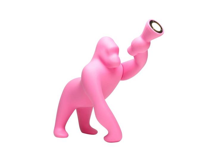 QEEBOO lampe de table KONG XS (Rose - Polyéthylène)