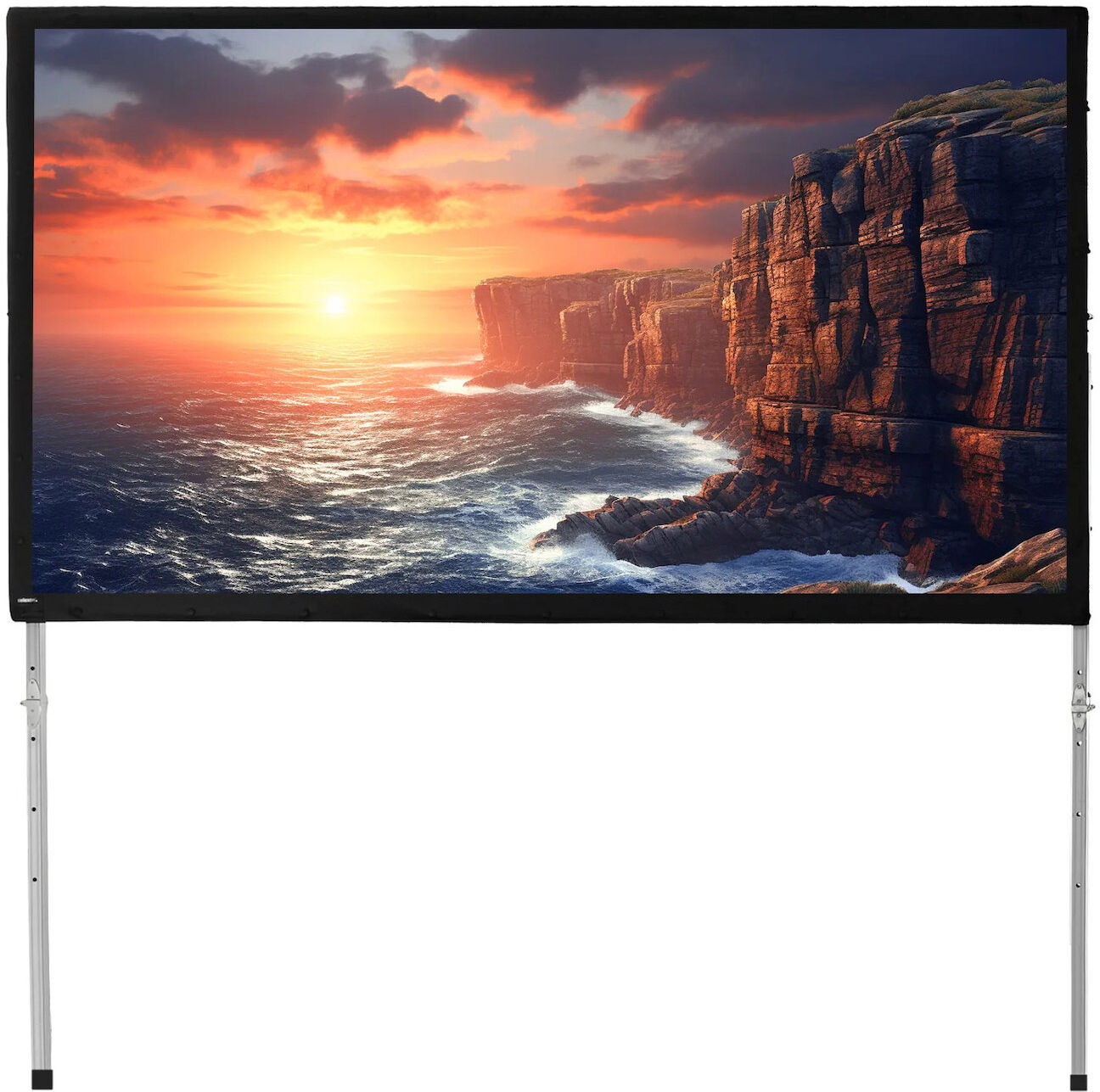 Celexon Faltrahmen Leinwand Mobil Expert 203 X 127 Cm , Rückprojektion