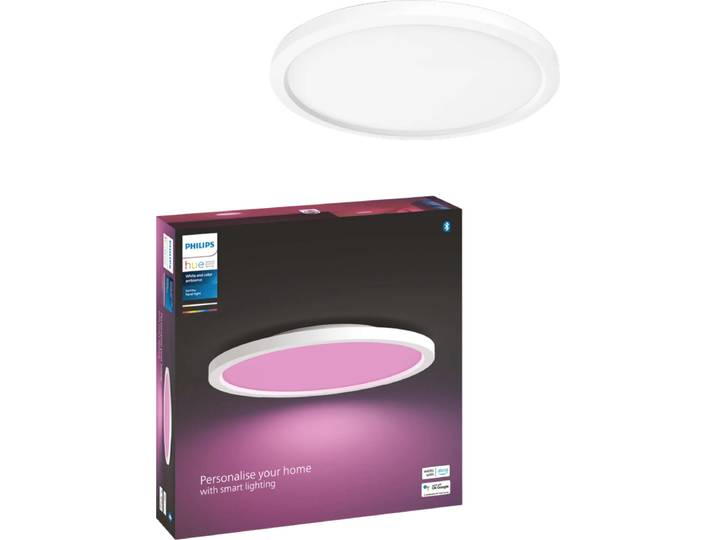 Philips Hue Surimu paneellamp White and Color rond wit