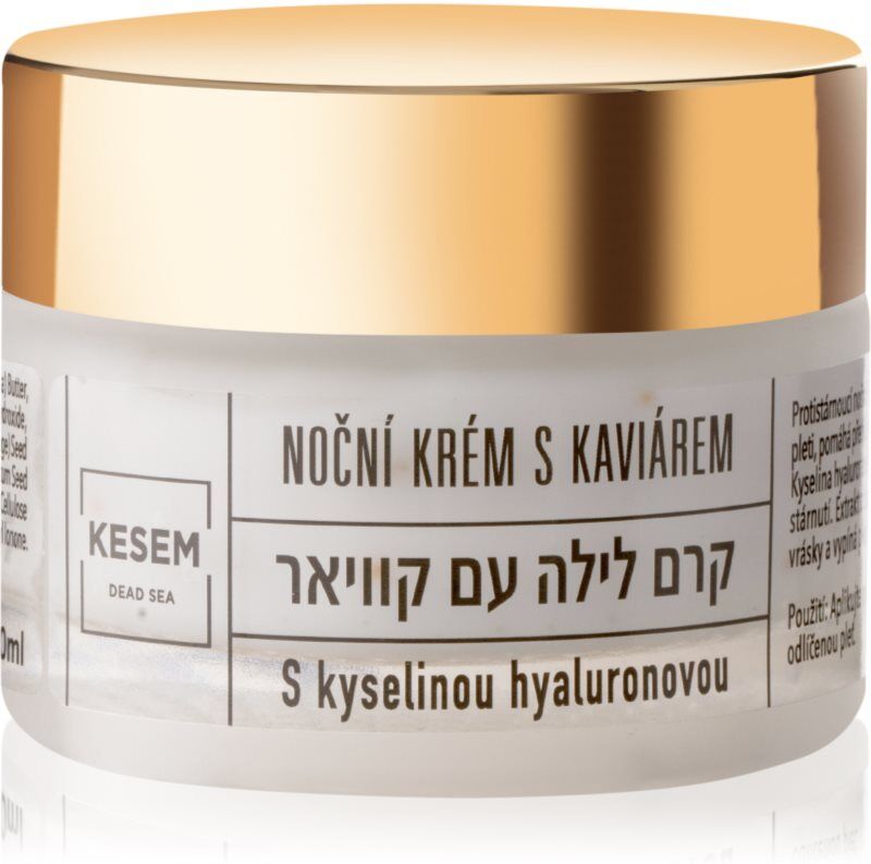 KESEM Night Cream with Caviar and Hyaluronic Acid night cream with caviar and hyaluronic acid 50 ml