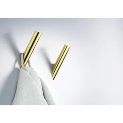 Neuesbad Serie 600 Handtuch-Haken, Oberfläche: gold NB1ADI_Z1111
