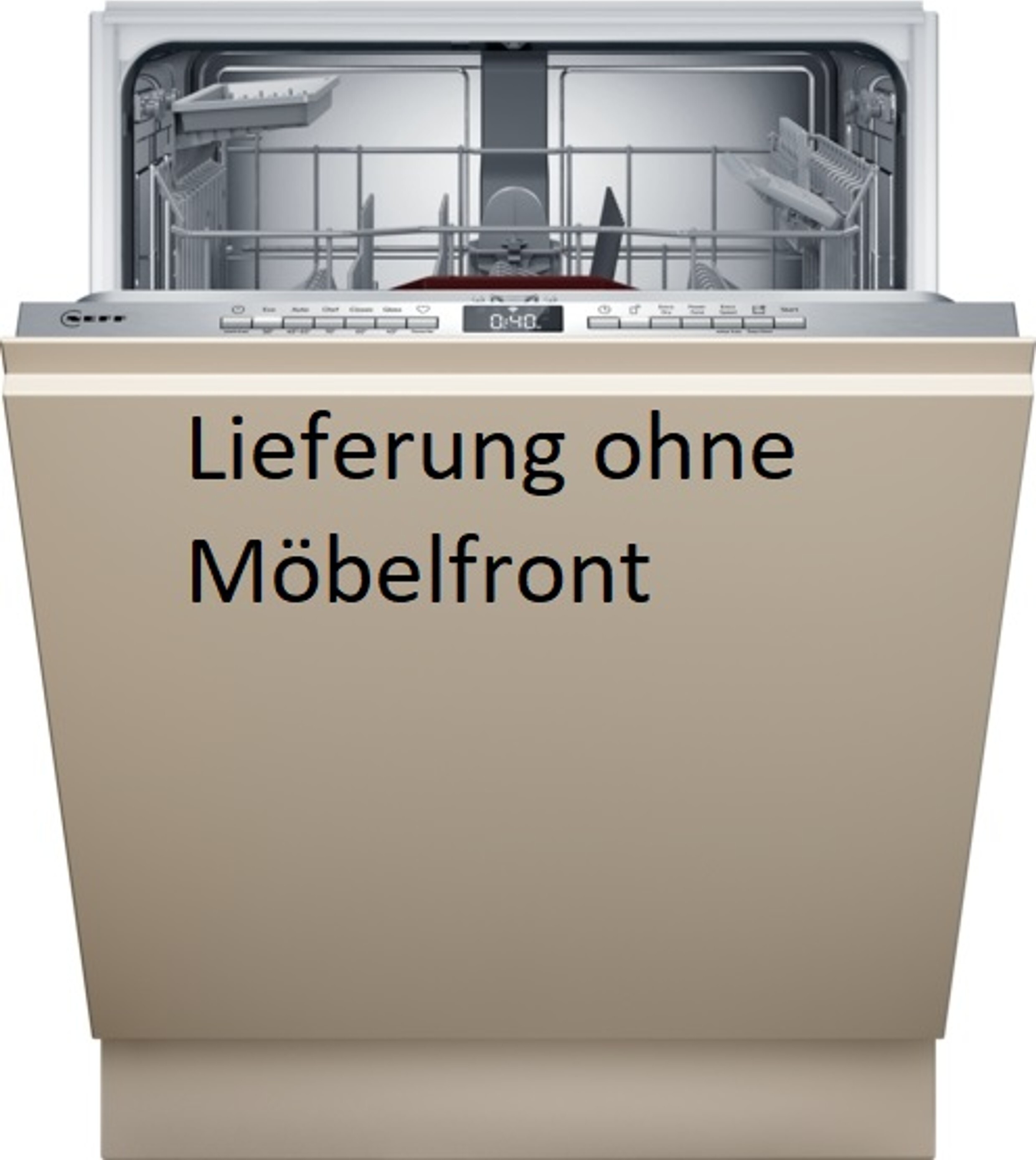 Neff N 50, Geschirrspüler vollintegrierbar, 60 cm, S155EBX16E