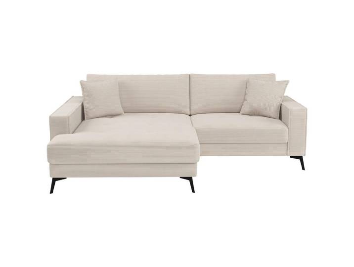 Ecksofa Ted Creme S: 174x228 cm