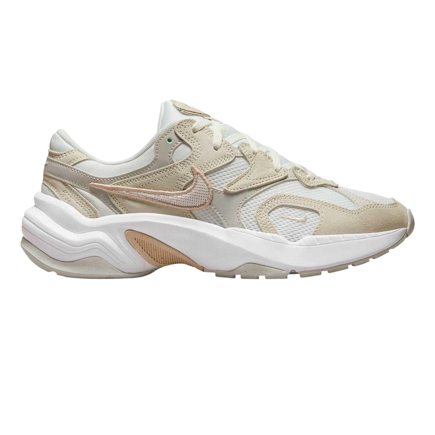 Nike - "Al8" Sneaker für Damen, Wildleder, Klobiger Absatz (Naturweiß/Knochen)