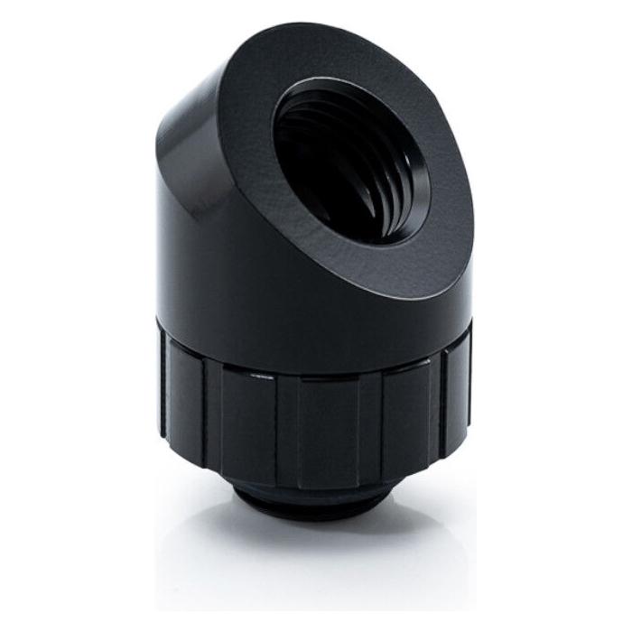 Bitspower Artemis 45 Grad Fitting - drehbar, matt schwarz (BPM-AT45R-MB)