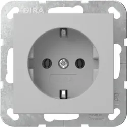 Gira Steckdose ohne Kr. Grau 4466015