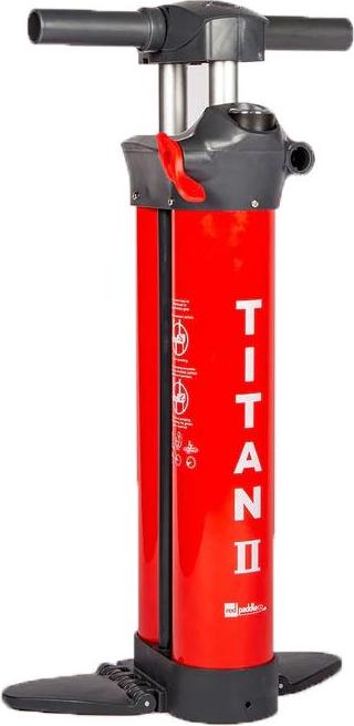 RED PADDLE SUP Titan II Pumpe red