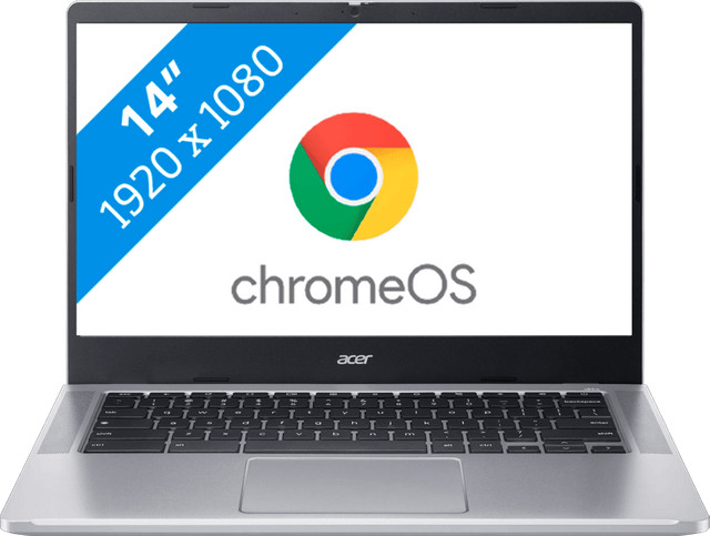 Acer Chromebook 314 CB314-4H-C4BB met ChromeOS voor multimedia