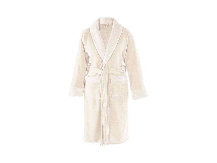 Tiseco 3542IVORY Bademantel Elfenbein