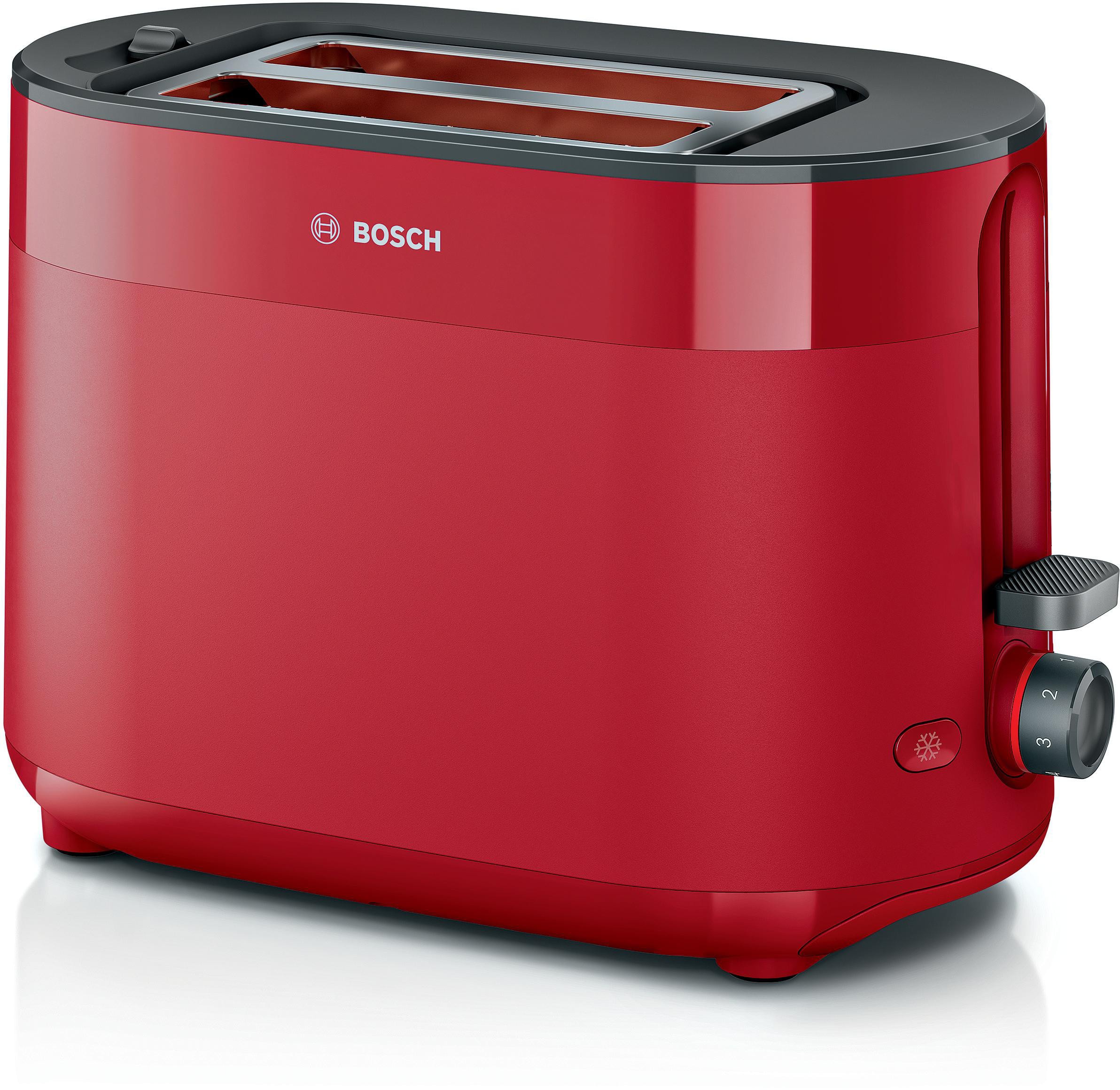 Bosch TAT2M124 Toaster Kompakt MyMoment rot