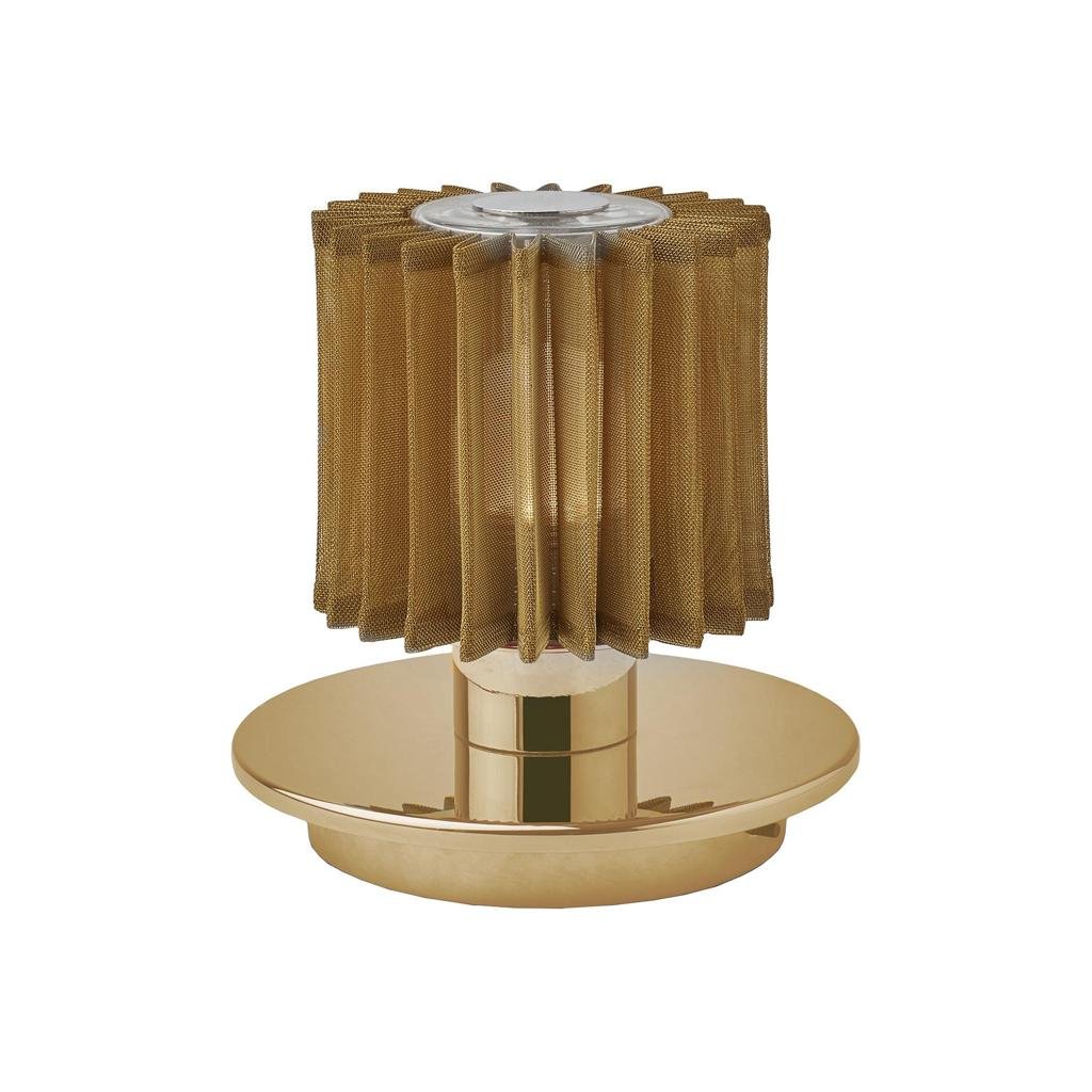 DCWéditions In the Sun kabellose LED Tischleuchte (gold / gold (Gehäuse / Schirm... gold / gold (Gehäuse / Schirm) ITS T 130 2700K GOL-GOL
