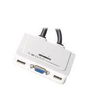 EFB Elektronik EFB-Elektronik ECOLAN KVM-/Audio-/USB-Switch 2 x KVM/Audio/USB 1 lokaler Benutzer Desktop (EB977)