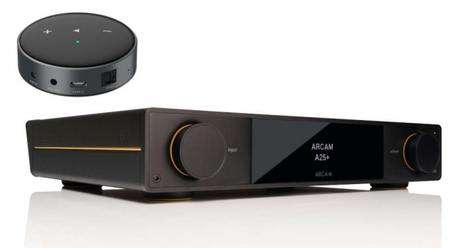 Arcam Arcam Radia A25+ schwarz + WiiM Mini
