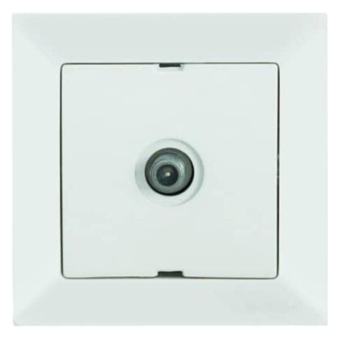 Mutlusan Candela Sat TV Steckdose Antennendose F Stecker Weiss (31529191)