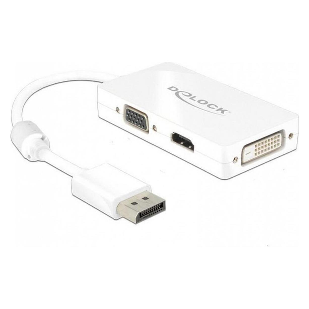 Delock DP zu (DisplayPort, DVI, HDMI, VGA) (62655)