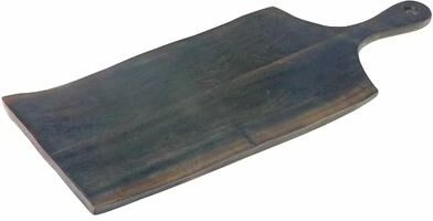 IH Casa Decor Acacia Wood Live Edge Serving Board With Handle