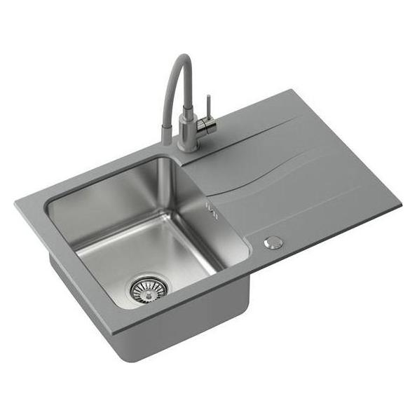 Steiner MICHAEL 111 Fusion gray 780 * 480 with hand siphon complete with Maggie tap (39221000)