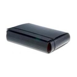 Penmate Faltmappe A4/8 cm mit Gummiband, Öko-Schwarz (A4) (69961463)