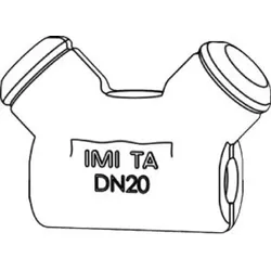 Heimeier Wärmedämmschale DN40 für TA-Multi Strangregulierventil