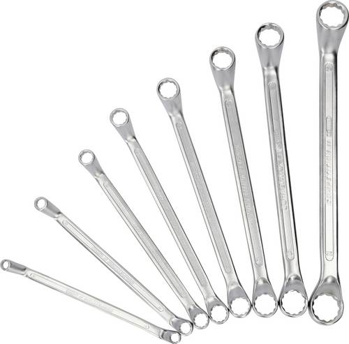 KS Tools 512.0218 Doppel-Ringschlüssel-Satz 8teilig