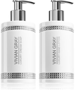 Vivian Gray Crystals White coffret para mãos . Crystals White