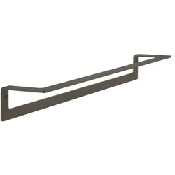 Herzbach Living Handtuchhalter 21.818000.1.40 450mm, Wandmontage, black steel