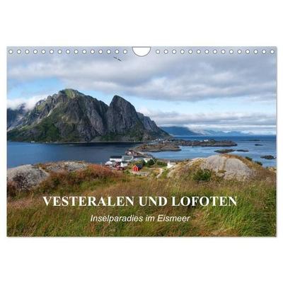 VESTERALEN UND LOFOTEN - Inselparadies im Eismeer (Wandkalender 2027 DIN A4 quer), CALVENDO Monatskalender