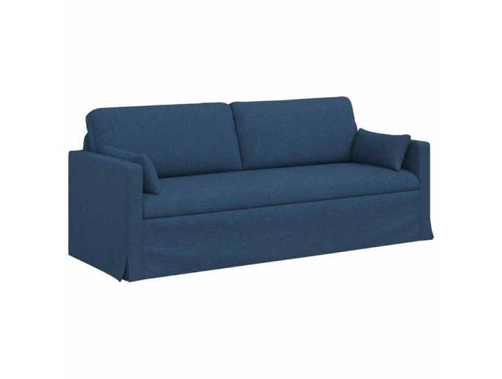 Canapé - VIDAXL - 180 cm - Bleu - Cadre métal - Ergonomique et modulable