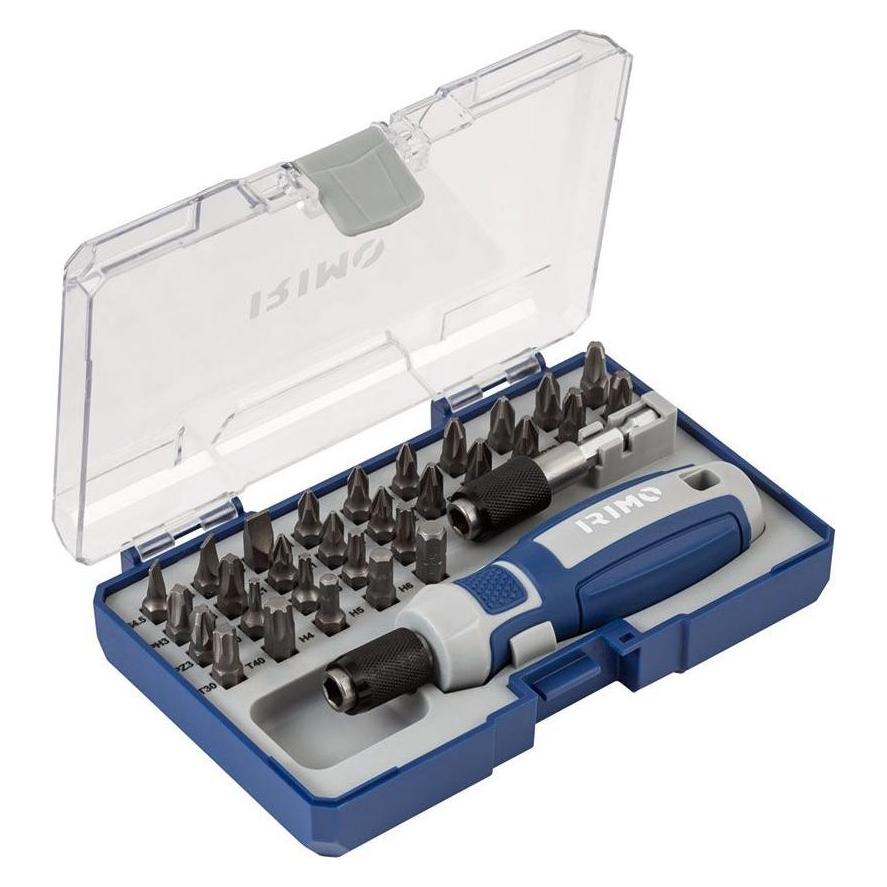 Irimo 1/4" Bit-Satz, 32-teilig, mit Schraubendreher-Bithalter (34784334)