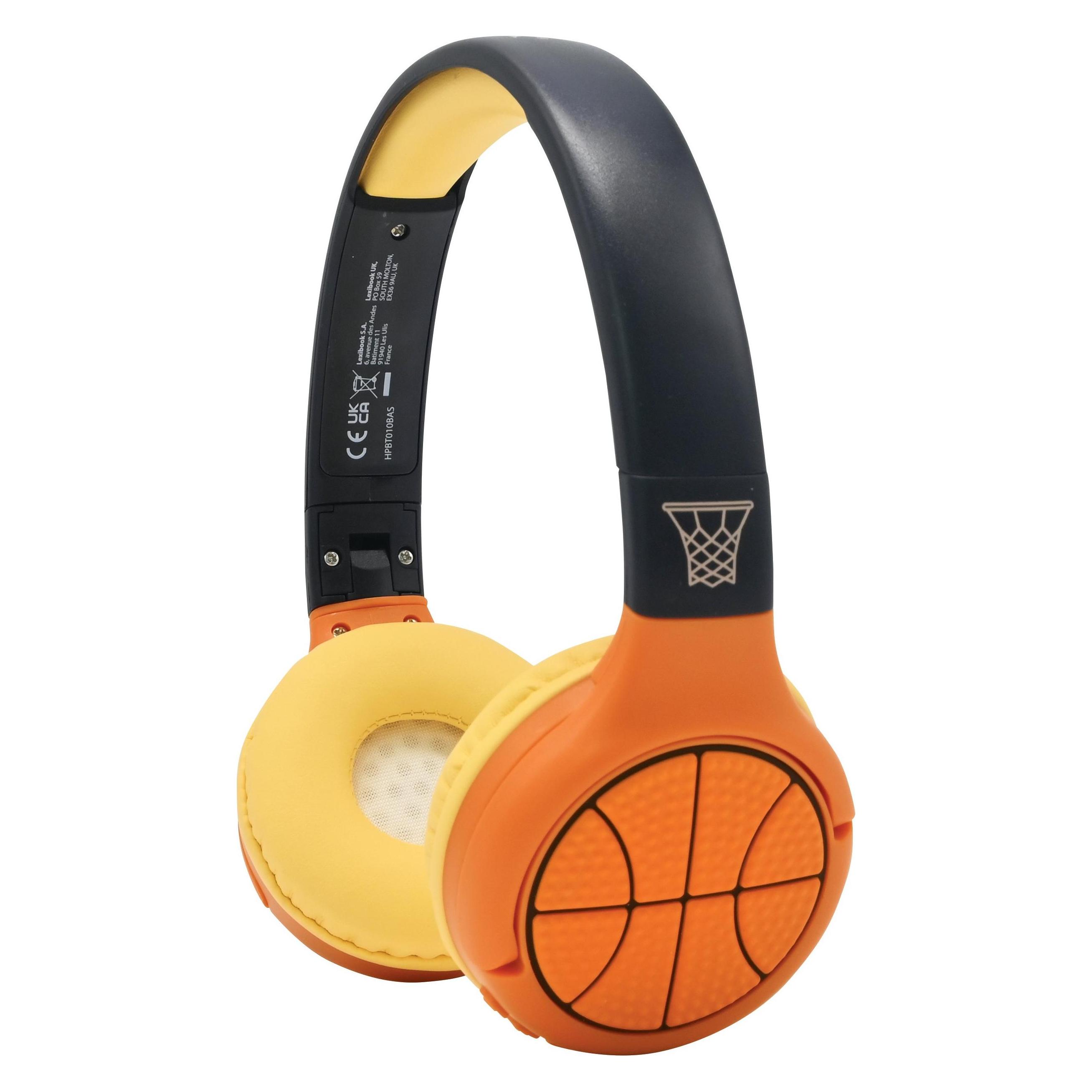 Lexibook 2-in-1 Basketball Bluetooth Headphones (HPBT010BA) (HPBT010BA)