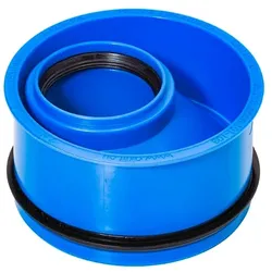 airfit PP-Abwasser-Innen-ReduzierstückDN 110/50, für dickwandige Rohre, blau
