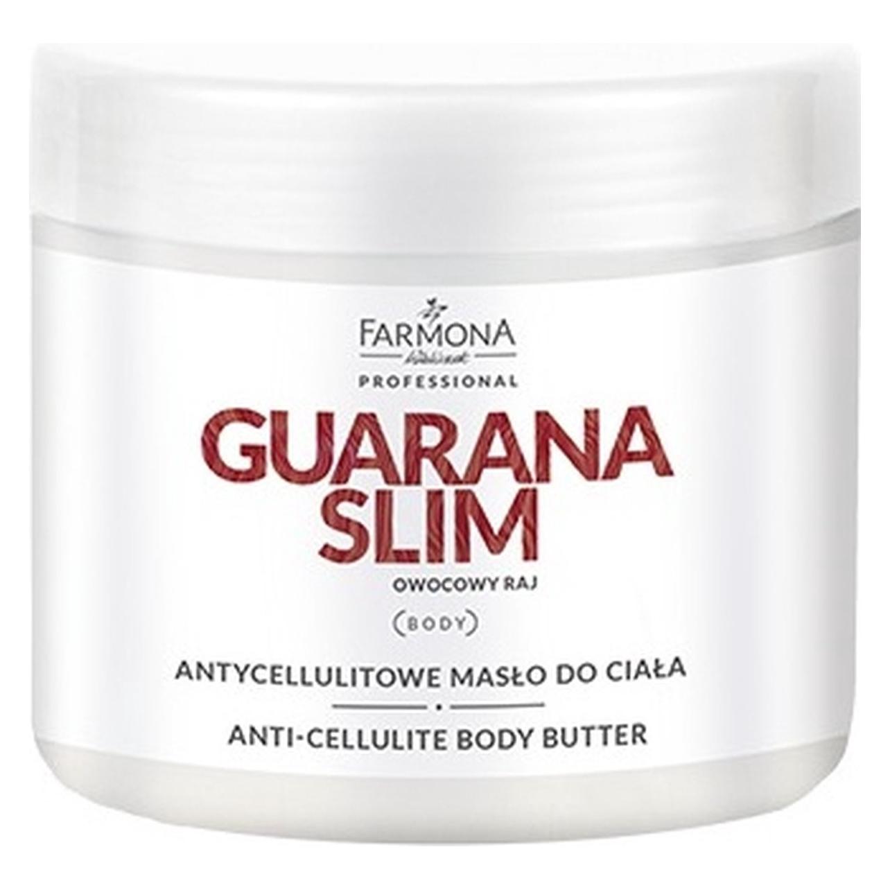 Farmona PROFESSIONAL Guarana Slim Anti-Cellulite Body Butter antycellulitowe masło do ciała 500ml (Body Butter, 500 ml) (33391942)