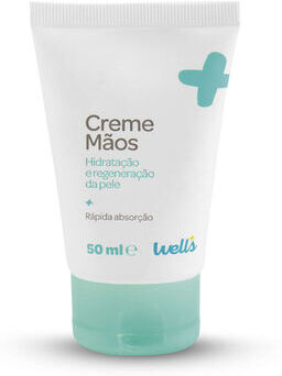 Wells Creme de Mãos Hidratante 50 ml