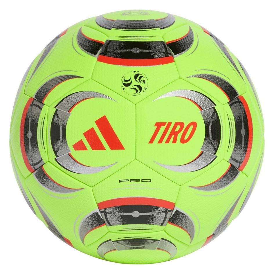 Adidas Piłka nożna Tiro Pro Winter zielona KC3341 5 (5) (155803 5)