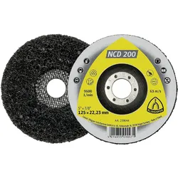 Reinigungsscheibe NCD 200, 125 mm Siliziumkarbid gerade