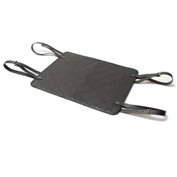 Bold 0403a Schürze für Große Trommel Schwarz - Marsch Zubehör
