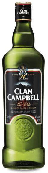Campbell Distillers Clan Campbell Scotch Whisky 1 Liter - 1 Liter