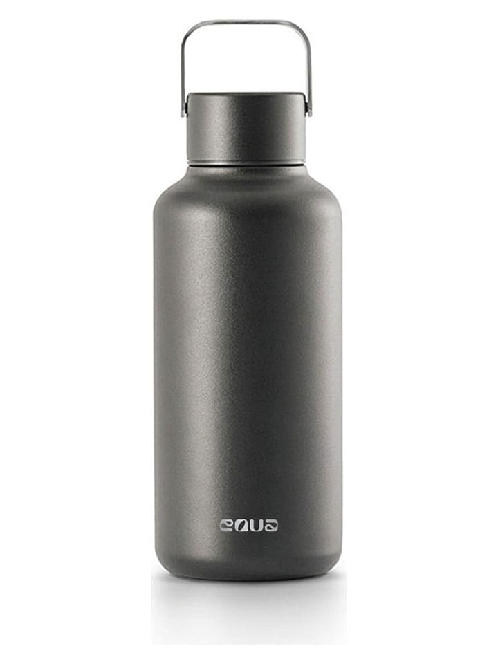 Equa Edelstahl-Trinkflasche "Timeless - Dark" - 600ml - onesize