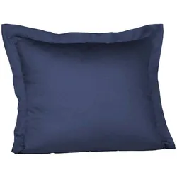 fleuresse Bettwäsche Mako Satin Colours 009100-6544 nachtblau Kuschelkissen 35x40 cm