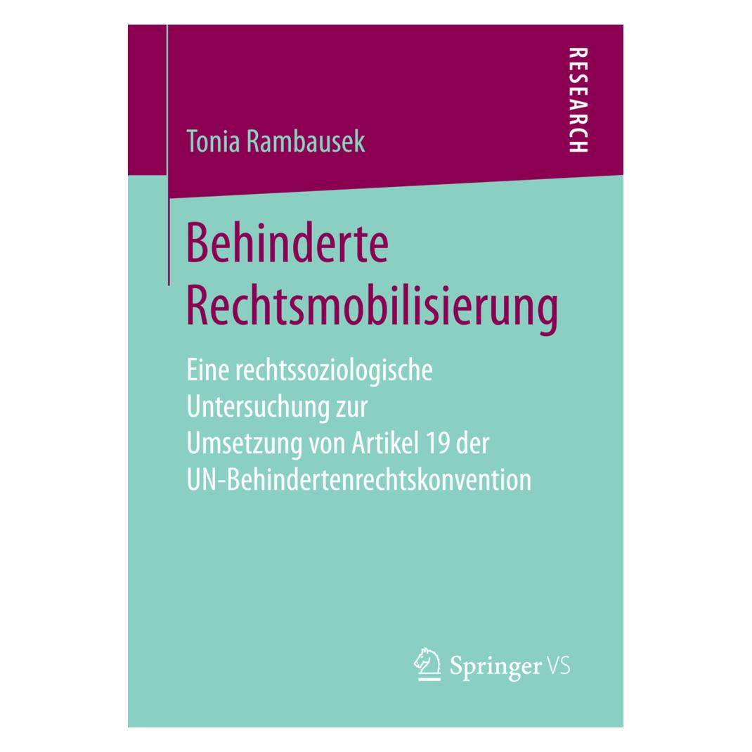 Springer Behinderte Rechtsmobilisierung (Deutsch, Softcover, Tonia Rambausek) (8873120)