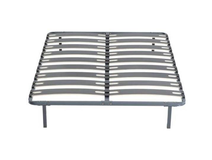 Sommier ‡ Lattes Ergo - Noir - 160 x 200 cm - 18 Lattes - 2 Places