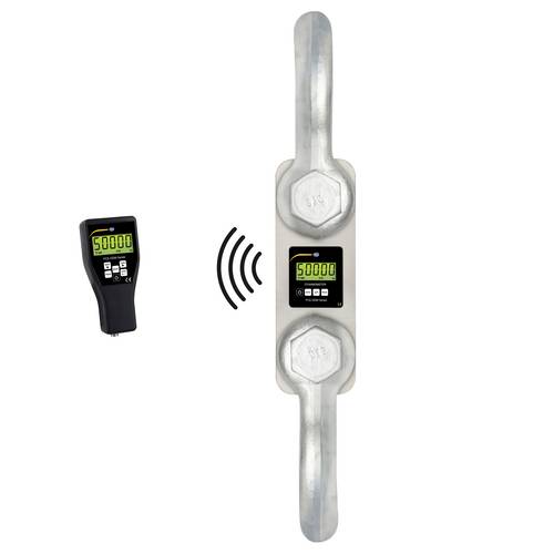 PCE Instruments Zugmesslasche PCE-DDM 50 |50.000kg |PEAK Funktion |batteriebetrieben |Schäkel |Summierfunktion