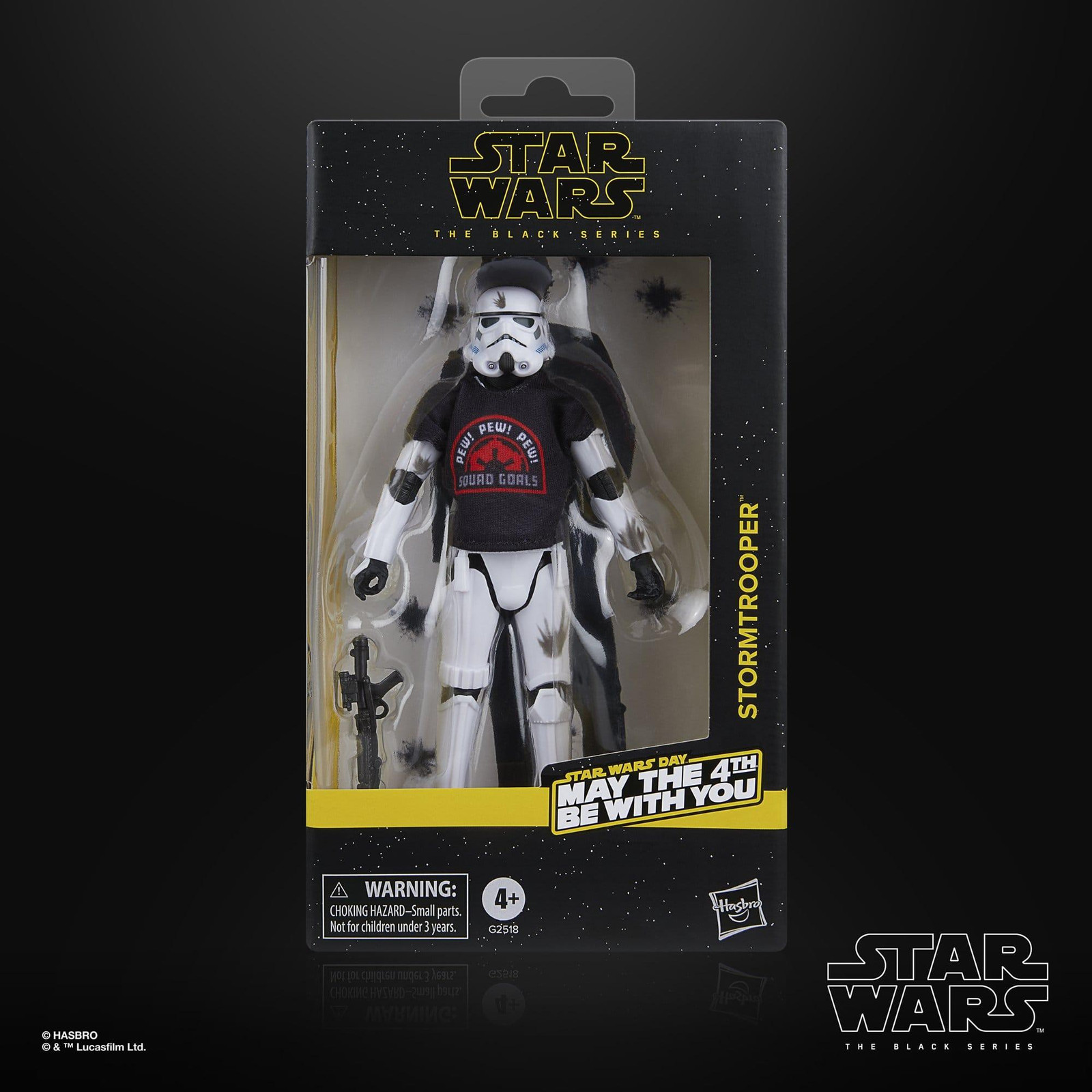 Hasbro Star Wars The Black Series Stormtrooper May the 4th Be Figuur, 15 cm