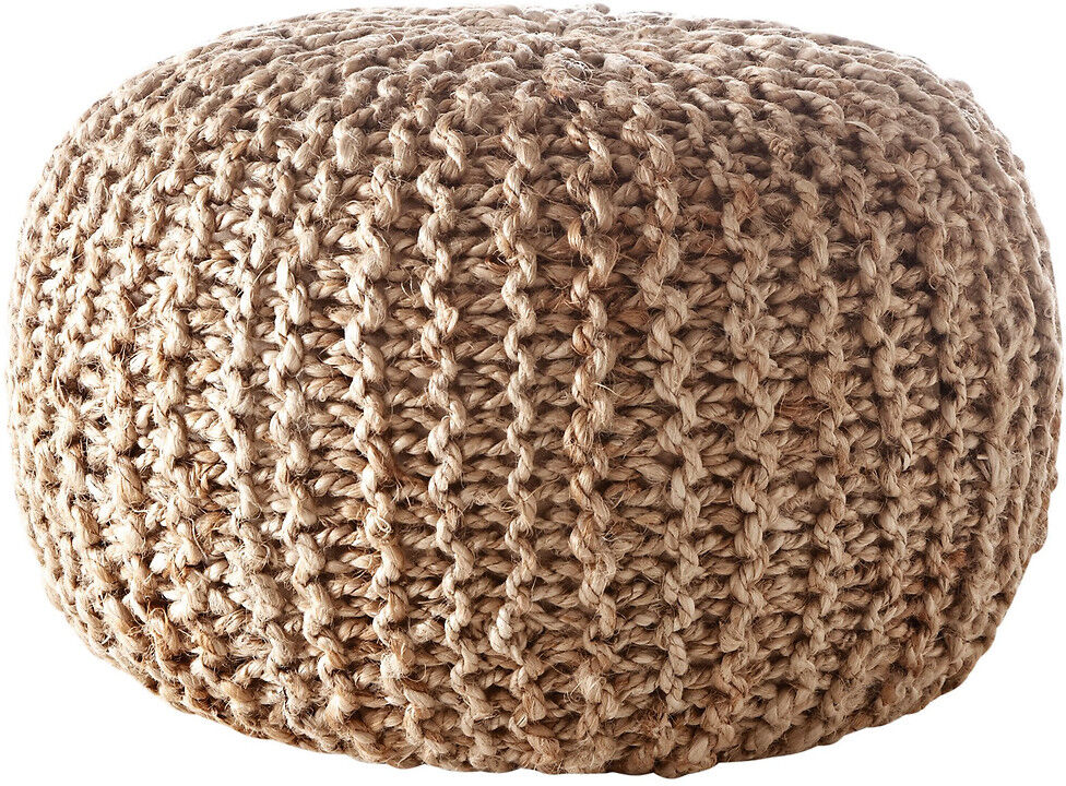 LA REDOUTE INTERIEURS Pouf rond en jute tressé BISHO