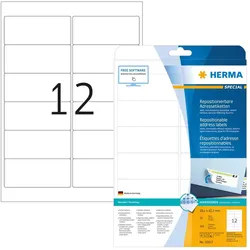 Herma, Etiketten, Etiketten