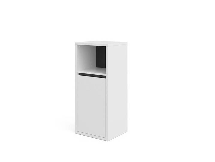 Vicco Midischrank Viola Weiß 38 x 80 cm, Holzwerkstoff, Rechteckig, 38x80x33 cm, Badezimmer, Badezimmerschränke, Midischränke